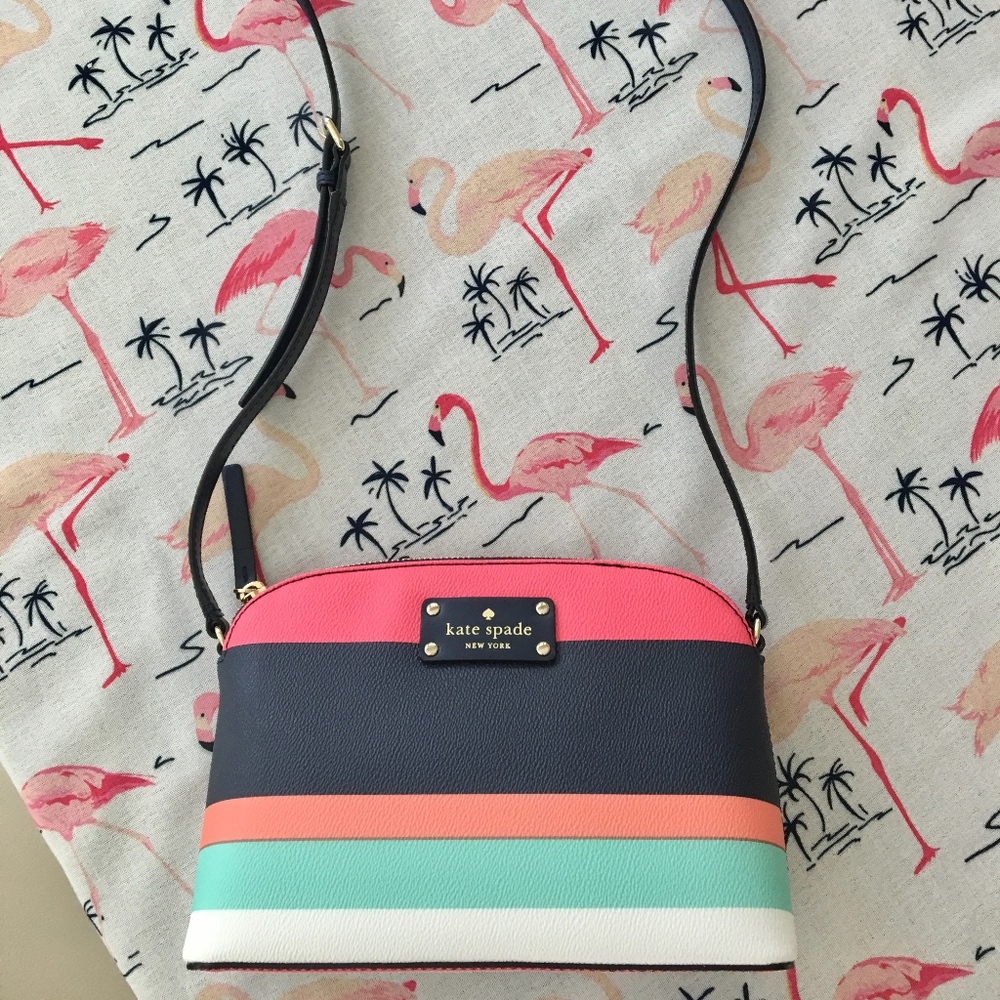 Kate Spade Hanna Wellesley Stripe Bag